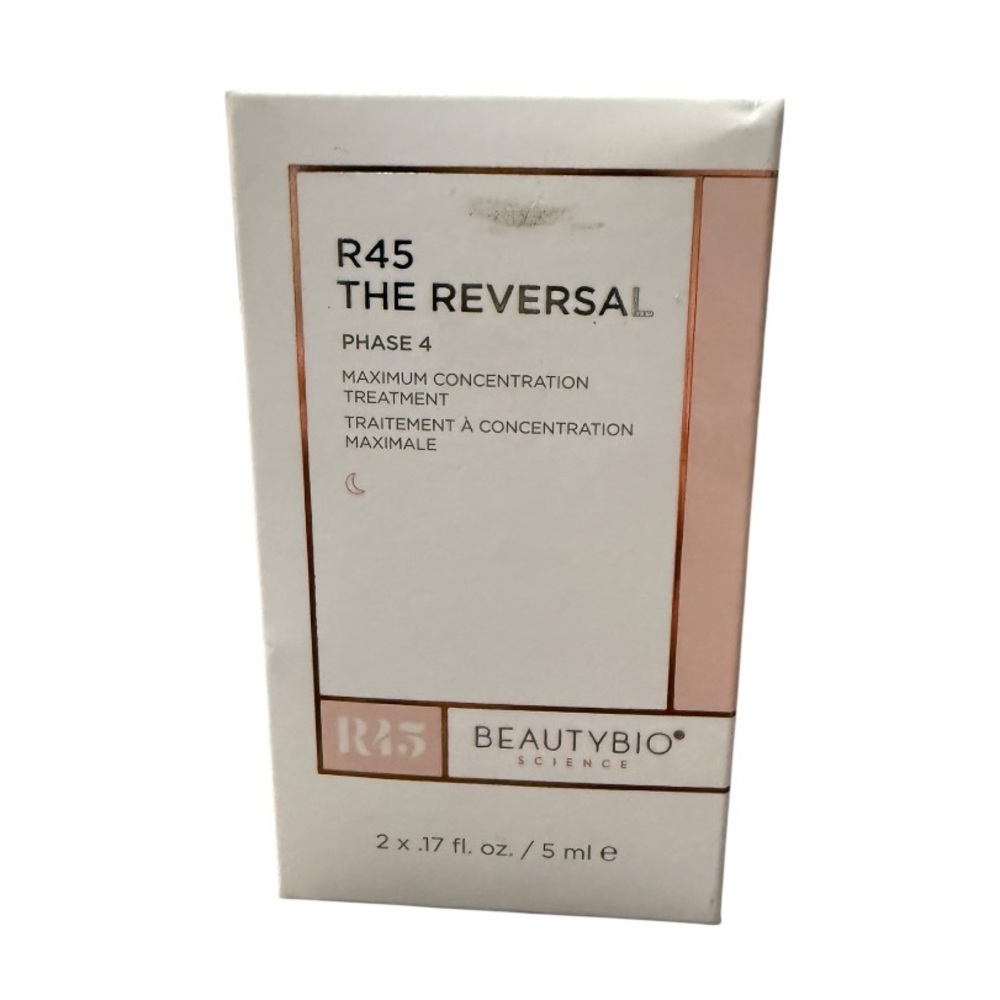 Beauty Bio R45 The Reversal Phase 4 2 x .17oz. / 5 ml NEW
